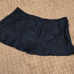 EUC- Black Swim Skirt by Aqua Green